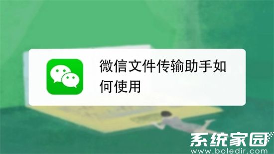 微信文件传输助手操作界面