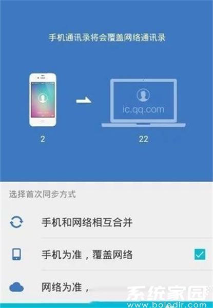 同步模式选择界面