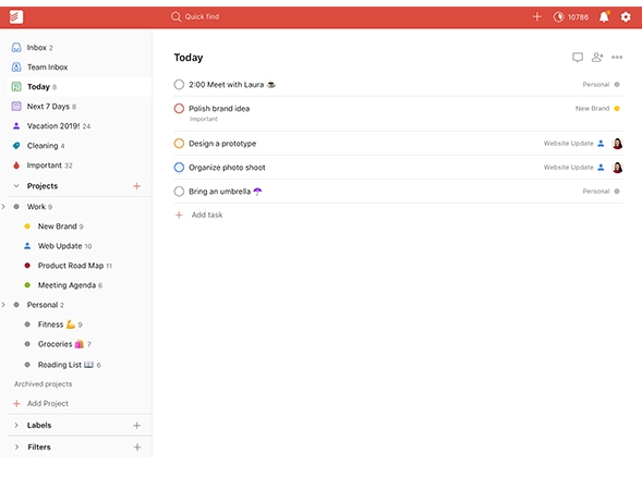 ToDoist(u65f6u95f4u7ba1u7406u8f6fu4ef6) 